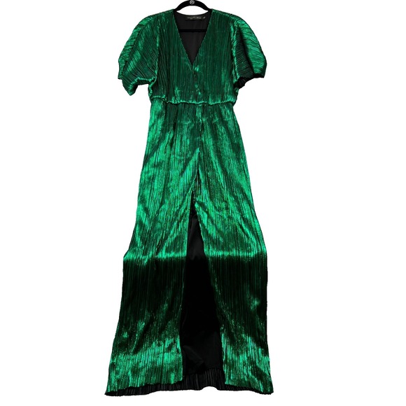 House of Harlow 1960 Dresses & Skirts - House of Harlow 1960 X Revolve Sabrina Dress Womens Medium Green Surplice Neck